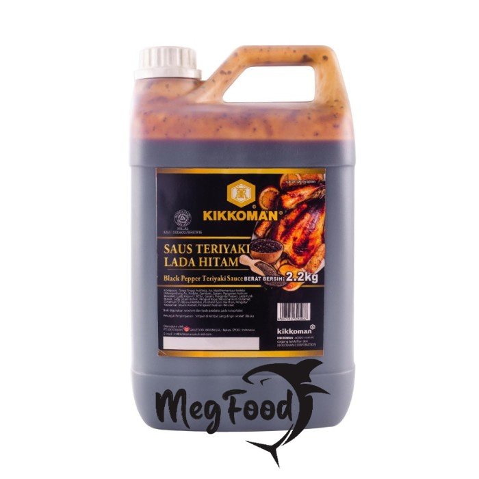 

Kikkoman Teriyaki Lada Hitam / Kikkoman Blackpepper Teriyaki 2 Liter