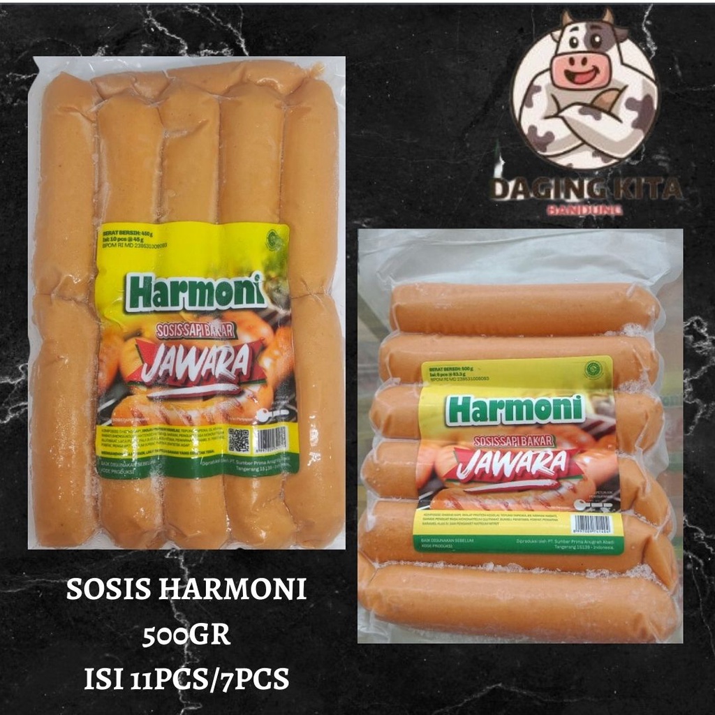 

SOSIS HARMONI 500GR VARIANS (ISI 11PCS/7PCS)