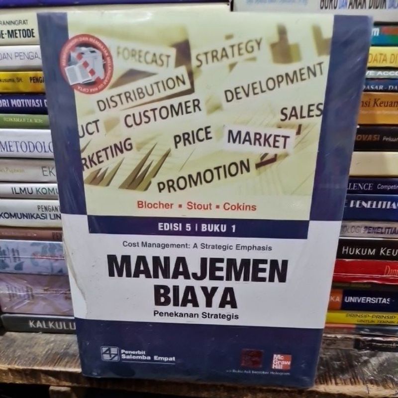 Jual Manajemen Biaya Buku 1 Edisi 5 By Blocher Stout Cokins | Shopee ...