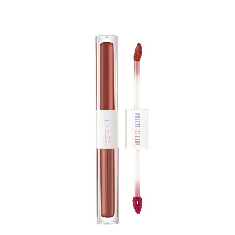 Focallure Waterproof 2in1 Liquid Lipstik Matte Dual Stick Tahan Lama