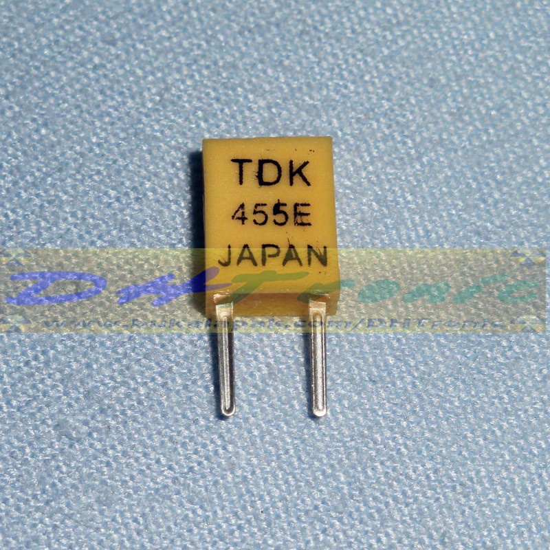 Jual Crystal / Ceramic Resonator 455E ( Untuk Filter Remote Control