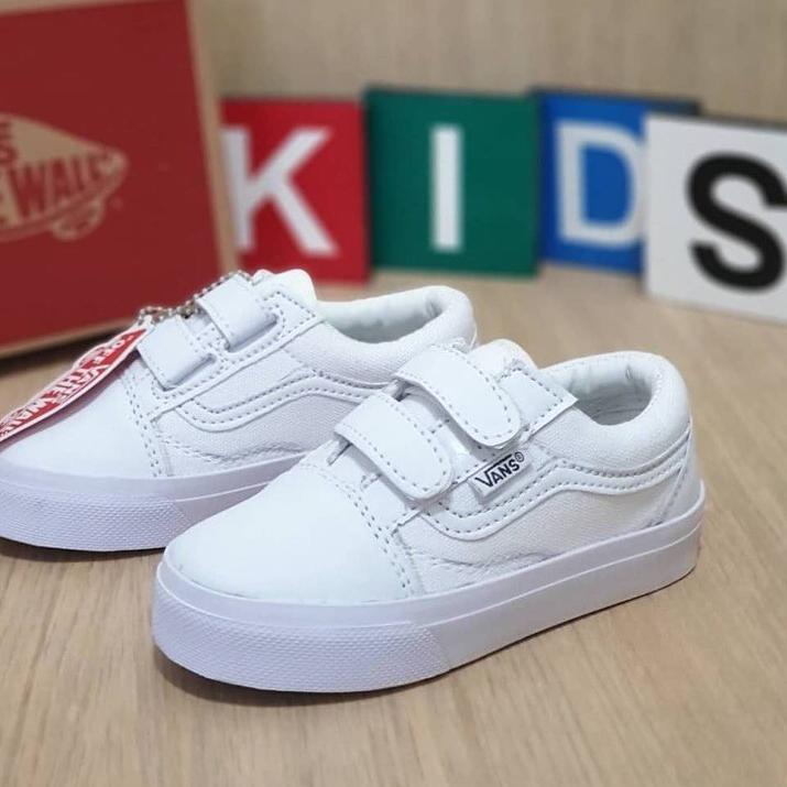 Promo sepatu vans anak laki-laki perekat tanpa tali
