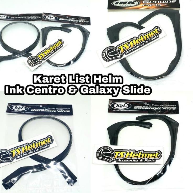 Free Pengemasan Karet List Helm Ink Centro Kyt Galaxy Slide Dj Maru Original