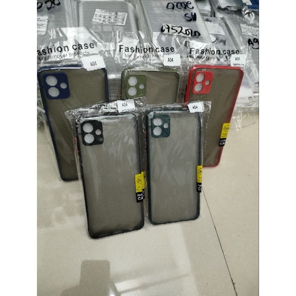 Softcase Aero My Choice Samsung A04 Silikon Casing Case Dove Pelindung Camera