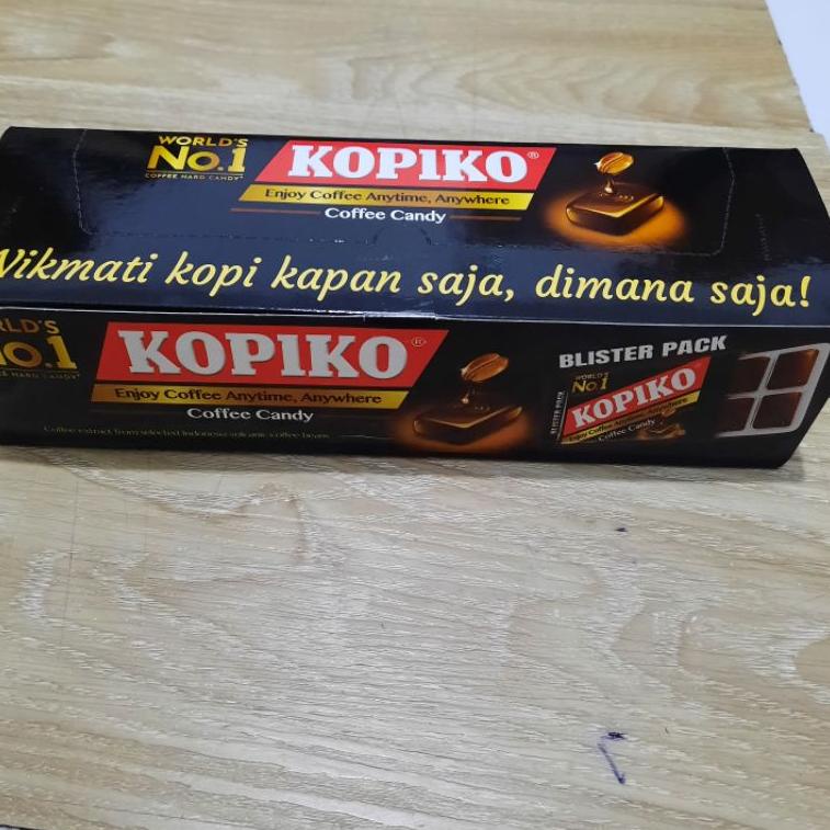 

(New)(Z23E)㊚ Kopiko Candy Blister Box isi 12 pcs @24gr kekinian