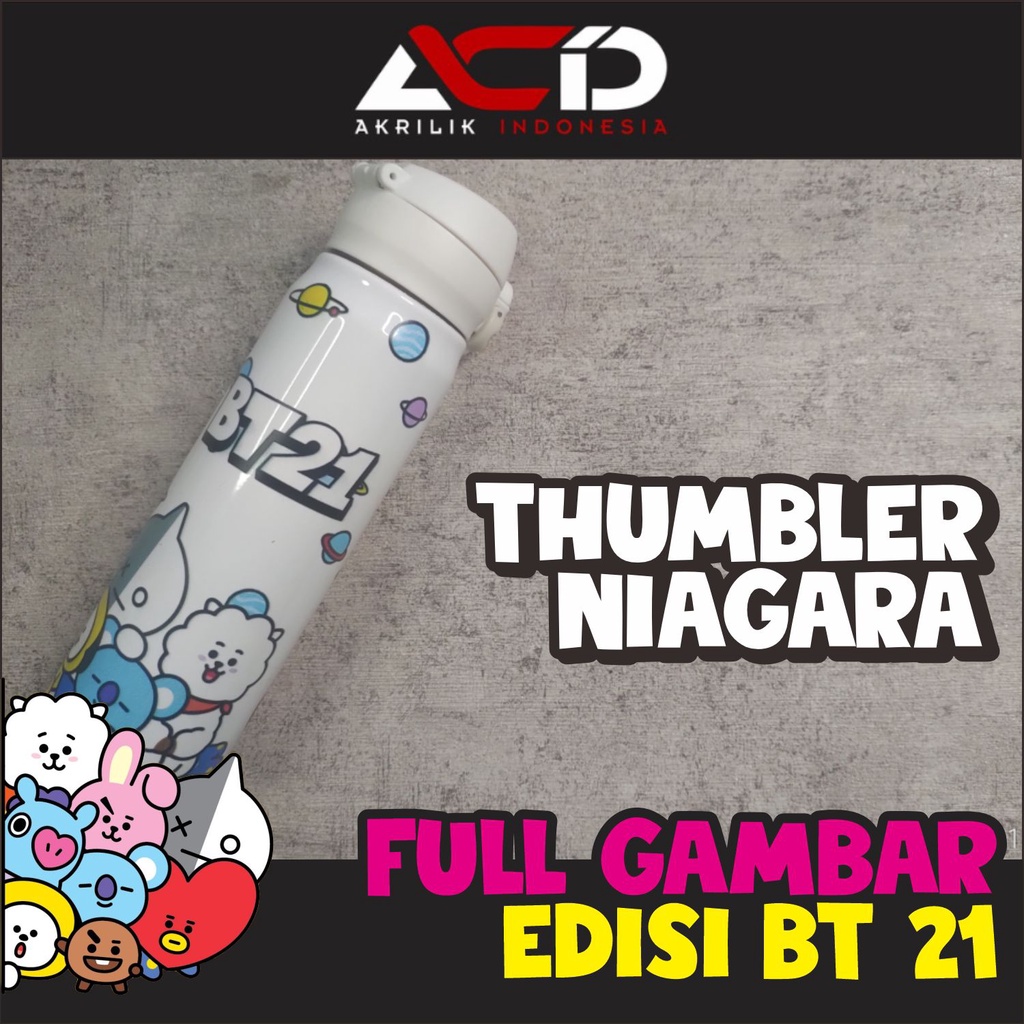 Thumbler Niagara - Full Gambar - Edisi BTS BT21