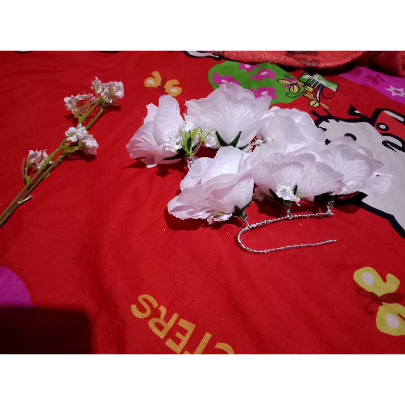 hiasan sanggul rose