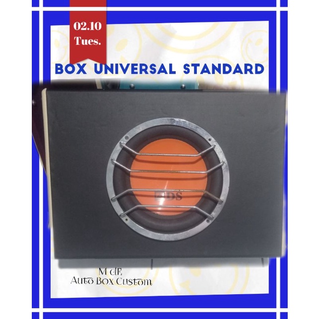 BOX Subwoofer Mobil model UNIVERSAL Untuk segala jenis mobil Avanza Xenia Ertiga Mobilio Inova Brio 