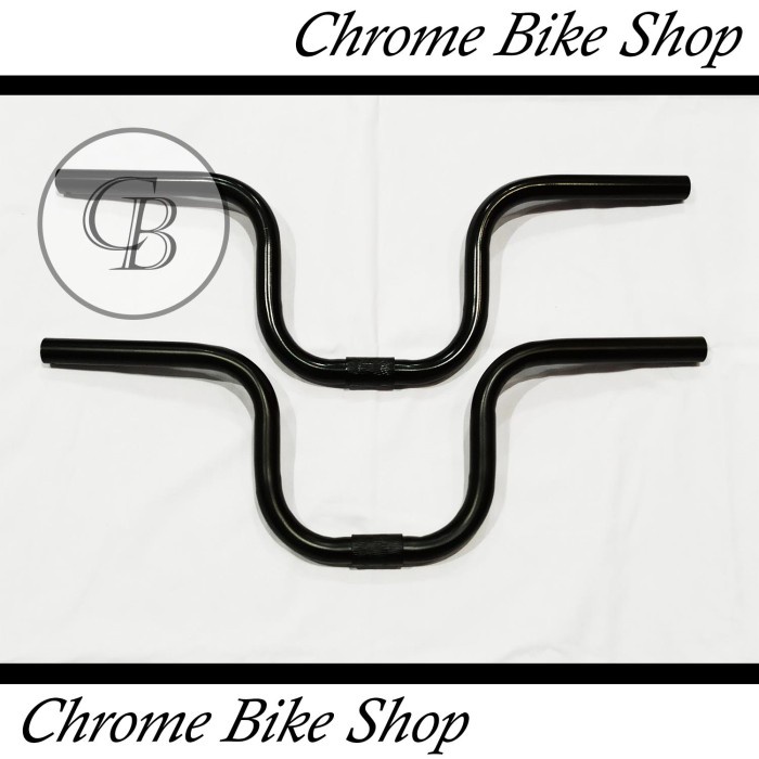 Stang Handlebar Stang Sepeda Lipat Besi Model Brompton