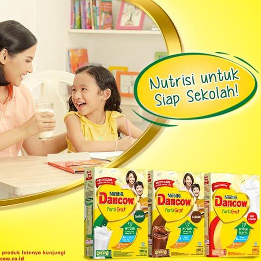 

(♥C6369] DANCOW Fortigro Coklat Susu Bubuk Susu Anak 400g