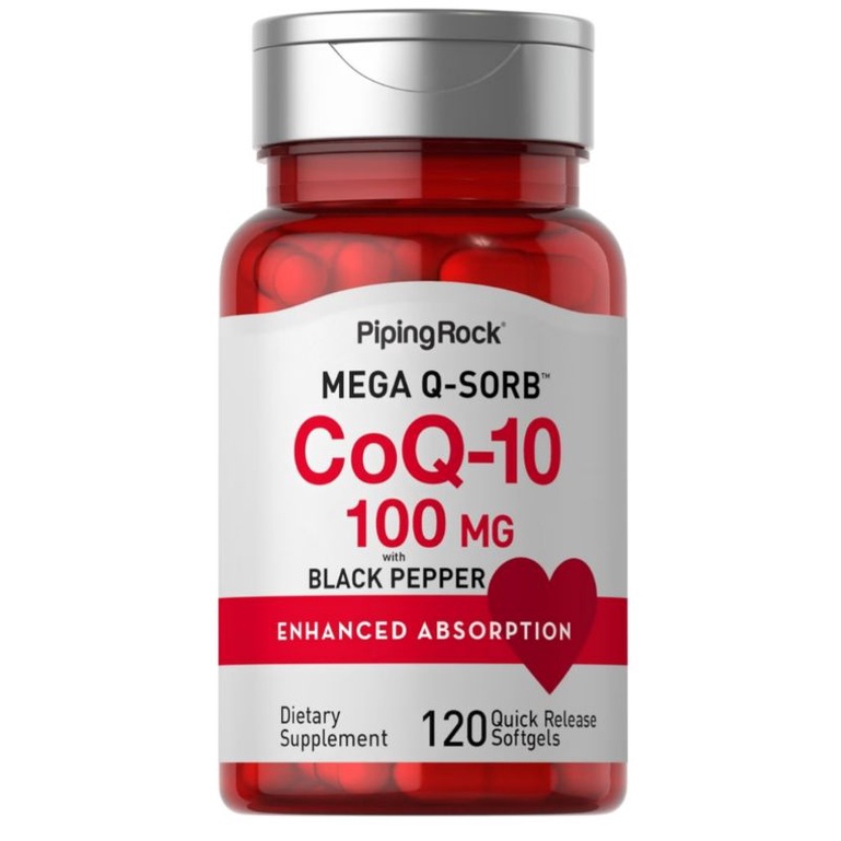 Pipingrock coq10 100 mg isi 120 softgel coq