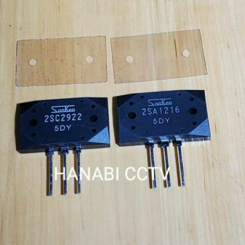 Transistor 2SA1216 2SC2922 5DY 1216 2922 SA1216 SC2922 SANKEN JAPAN ORIGINAL