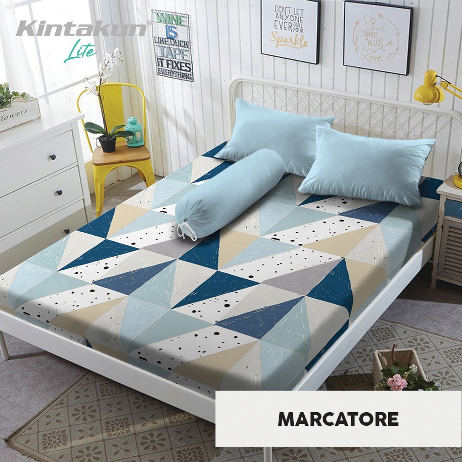 KINTAKUN SPREI LITE MOTIF/ KING SIZE 180X200