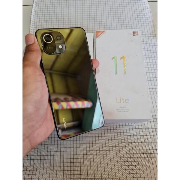 xiaomi 11 lite 8/128 second lengkap mulus