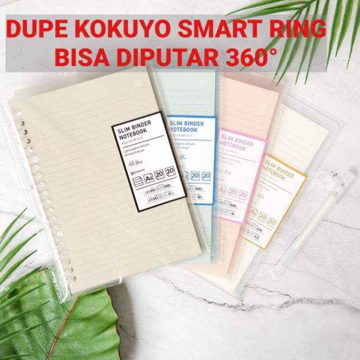 

Diskon s/d 30% Slim Smart Ring Binder Transparan B5 [ kokuy0 style ]