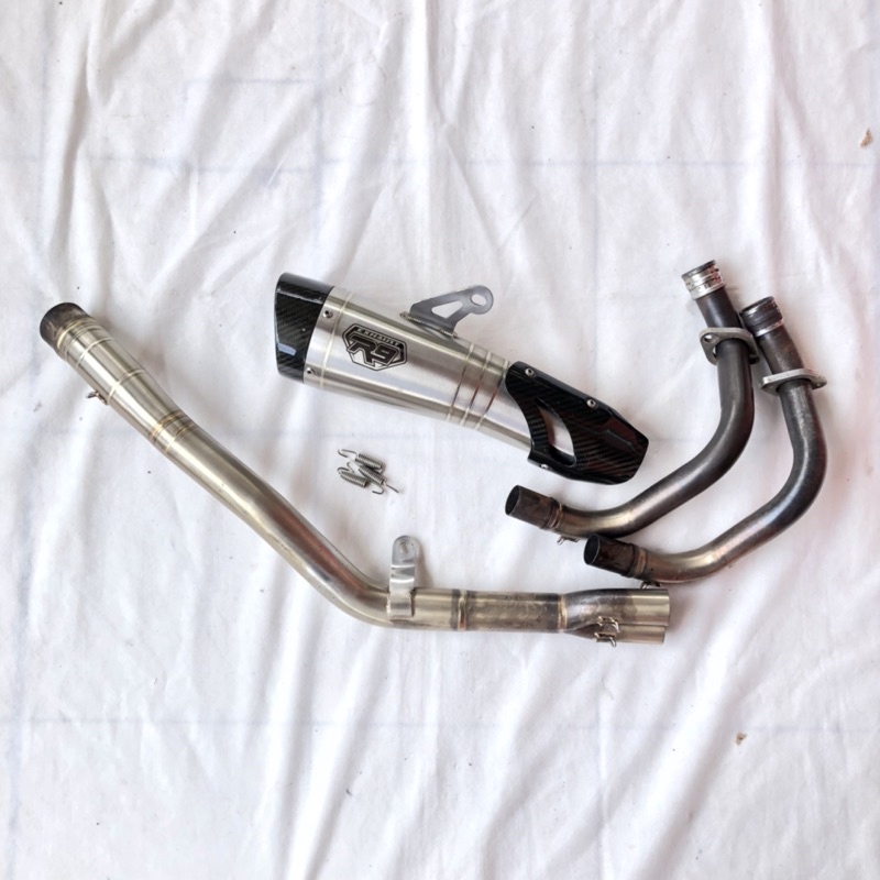 Knalpot Racing R9 H2 SS Honda CBR 250 RR Second original