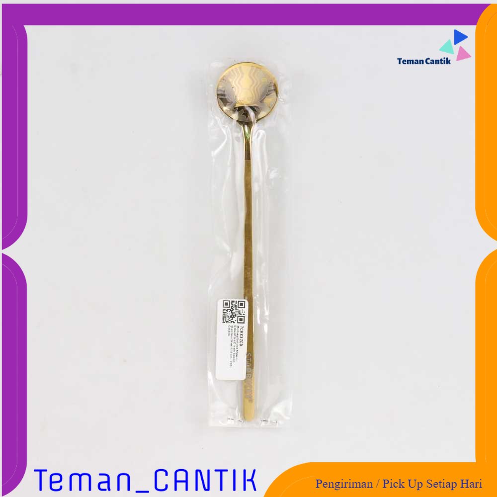 TC - DPR Moitakiy Sendok Makan Dessert Ice Cream Spoon Stainless Steel 17.5 cm - F89