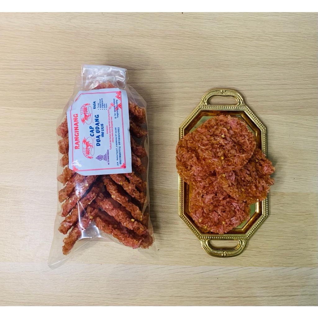 Rengginang 330gr / ranginang mentah siap goreng asli bandung
