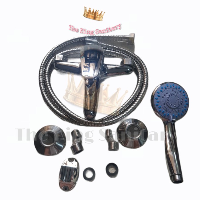 KRAN PANAS DINGIN/KRAN AIR/SHOWER/BATHTUB/LENGKAP DENGAN SHOWER