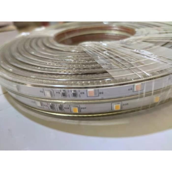 Lampu led strip RGB warna warni 3528 220V - Lampu Selang RGB Led Strip - Kenji Shop