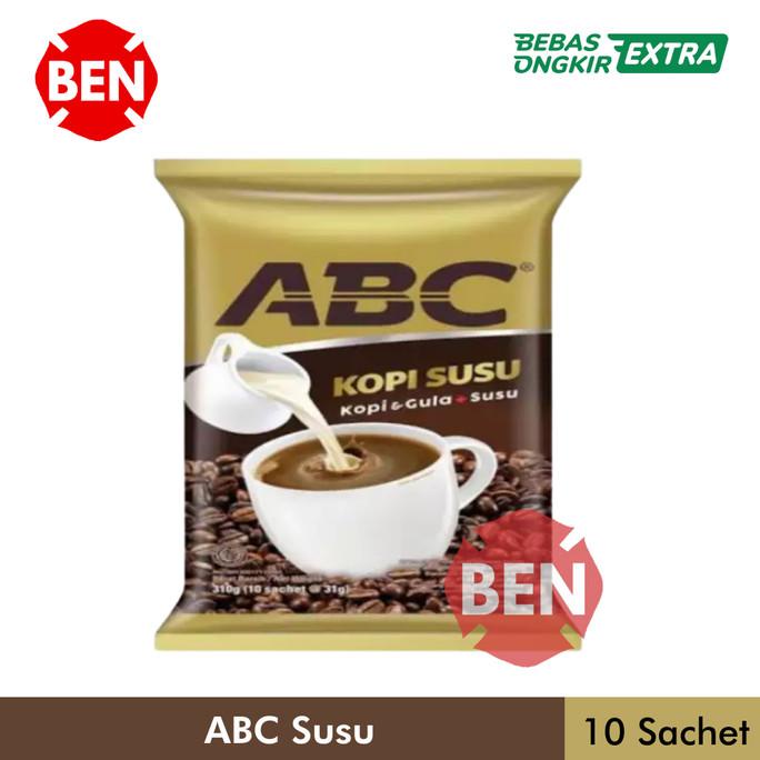 

[BISA COD] Kopi ABC Susu 1 Renceng / 10 Sachet / Sashet / Pcs