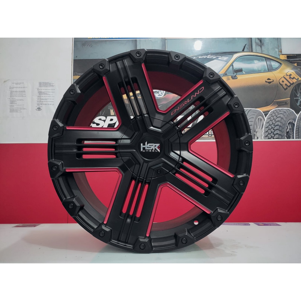 Velg Mobil Triton Ring 20 HSR OVERLAND untuk Pajero Sport, Fortuner dll