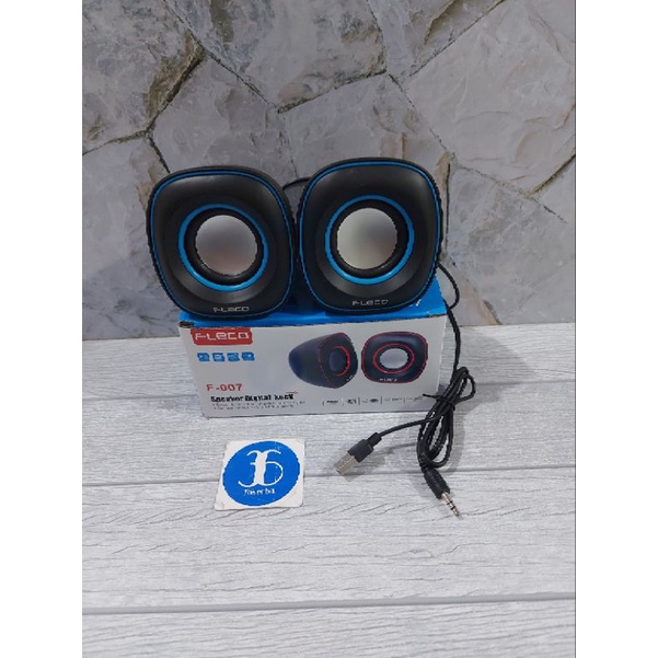 Speaker Komputer Multimedia Sterero Fleco F 007 ORIGINAL