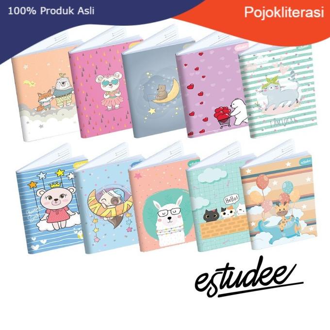 

BUKU TULIS ESTUDEE F B5 FANCY PASTEL ISI 10 (GBTS)