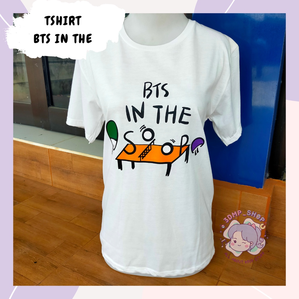 TSHIRT TANGAN PENDEK BTS IN THE S00P