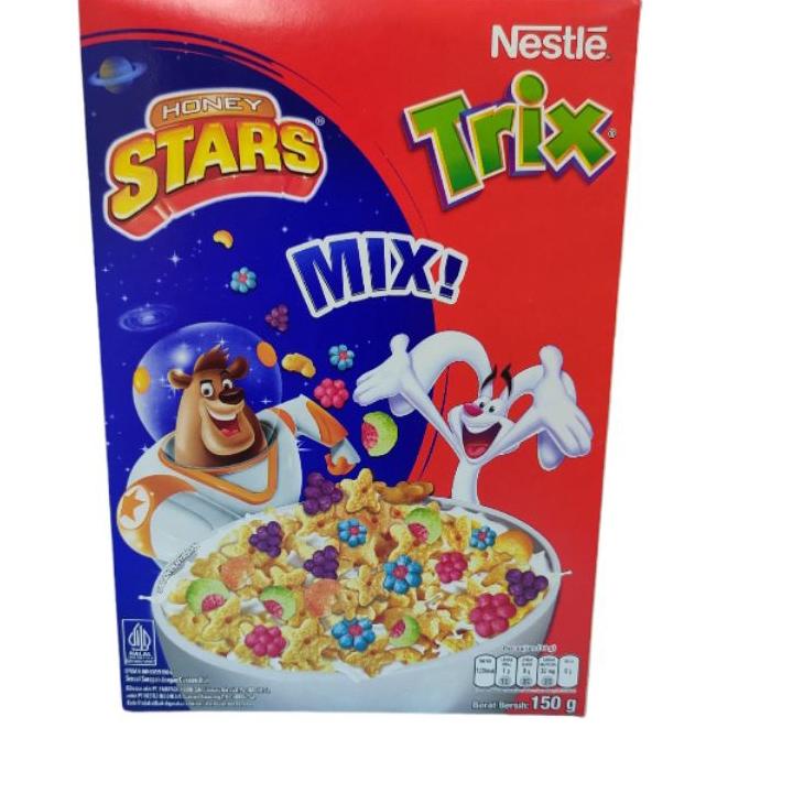 

TERBARU Nestle Honey Stars Mix Trix 150 gr,,