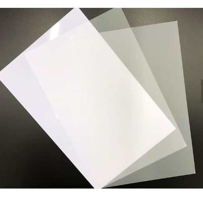 

⌤ Bahan ID Card PVC Potongan Inkjet kosongan Blank 10 Pcs Tinggal Print overlay printer biasa キ