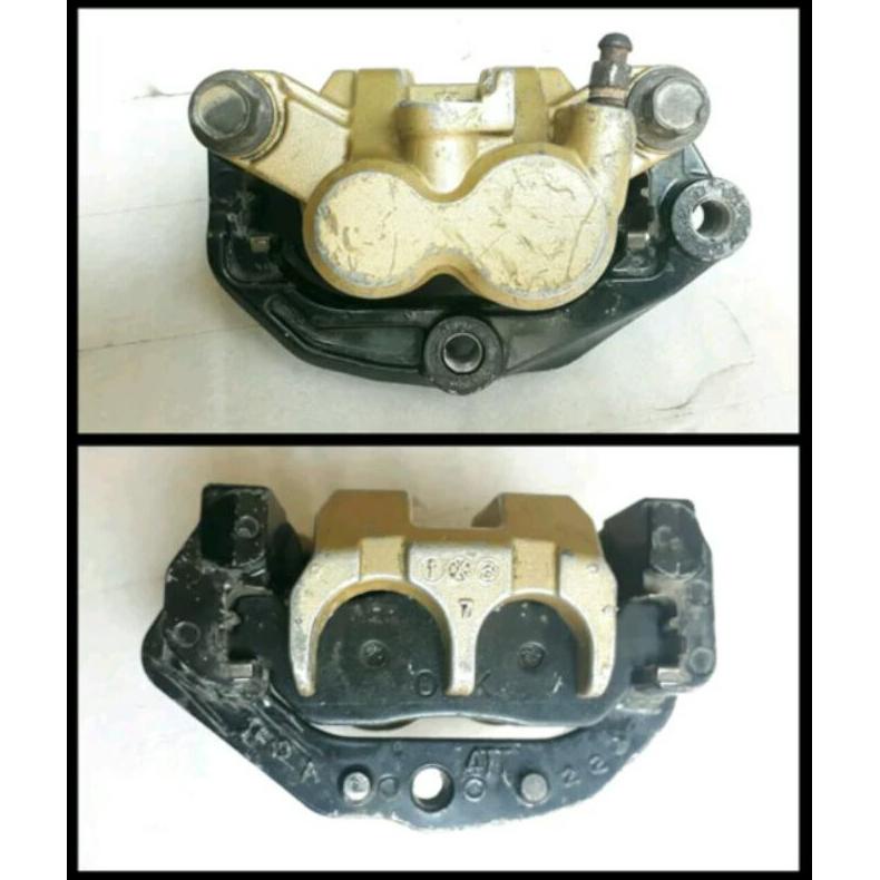 PRODUK- KALIPER REM DEPAN BAWAH YAMAHA JUPITER Z BURHAN LAMA NOUVO Z ASLI ORI ORIGINAL YGP COPOTAN M