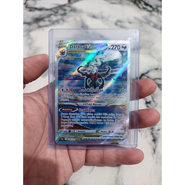 Kartu Pokemon TCG Darkrai VStar SAR Special Art Rare s12a VStar Semesta ORIGINAL INDONESIA