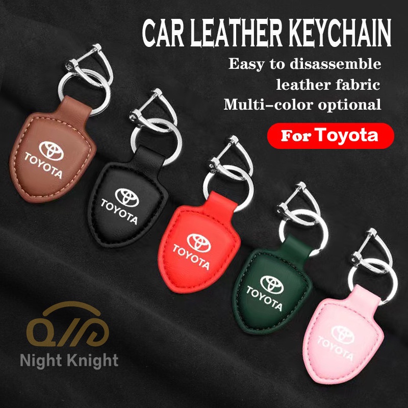 Untuk Toyota Gantungan Kunci Mobil Kreatif Alloy Metal Keyring Key Chain Ring Hadiah Untuk Camry Altis Vigo Fortuner CHR Vios Yaris Ativ Hilux REVO Avanza sienta hiace innova Fortuner