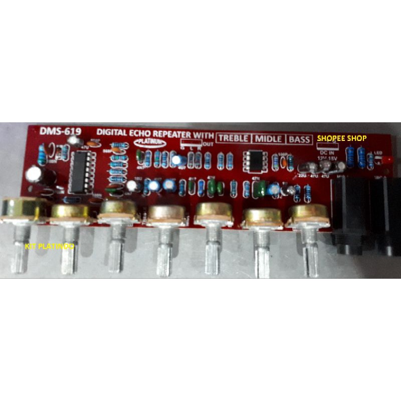DMS-619 DIGITAL ECHO MIXING REPEATER