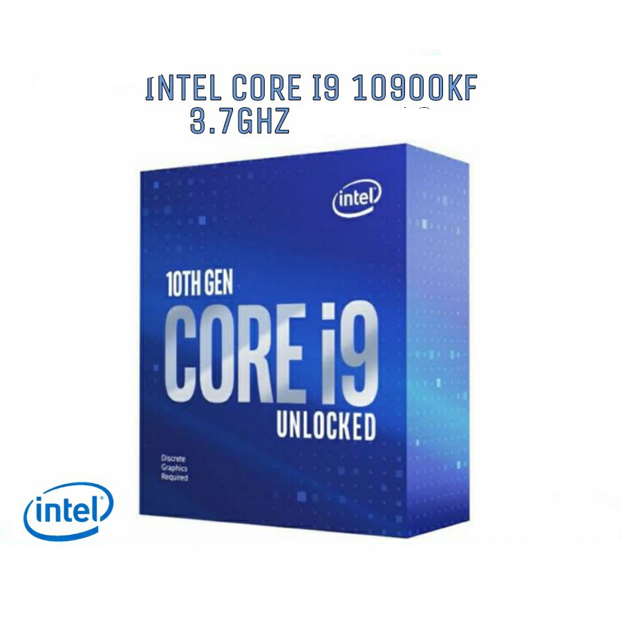 Processor Intel Core i9 10900KF 3.7 GHz Box Socket 1200 New Item