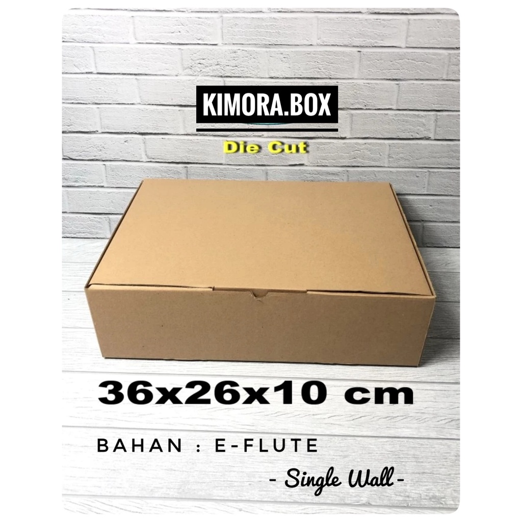 

Kardus uk. 36x26x10 cm.... box karton model pizza untuk aksesoris-dll