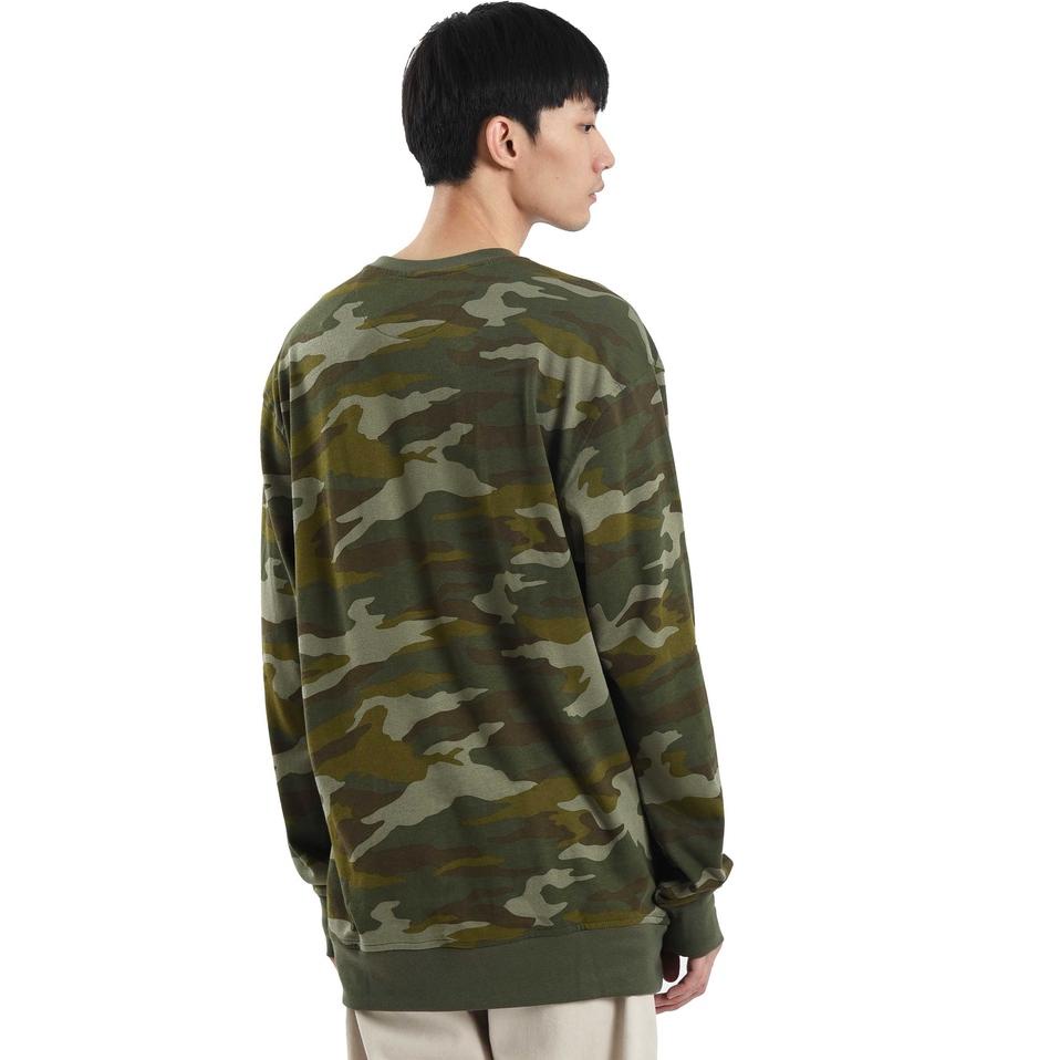 Paling Dicari [12.12 SALE] Roughneck SS276 Forest Camo Mini Sig Crewneck