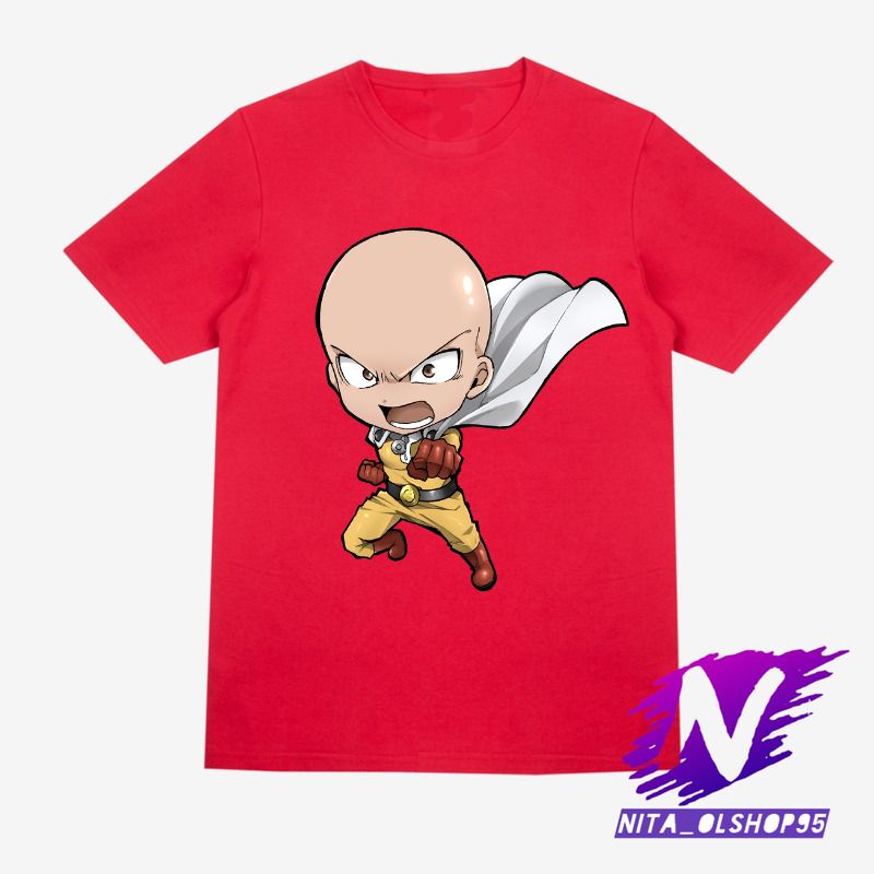 baju anak kaos anak saitama anime one punch man