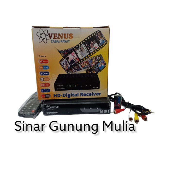 Discount SET TOP BOX DVDB T2 VENUS CABE RAWIT TV DIGITAL /SET TOP BOX TV DIGITAL/SET TOP BOX