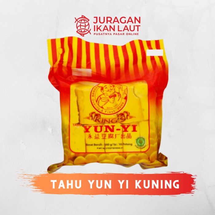 

Tahu Kuning Kings Yun Yi - Isi 10 Pcs