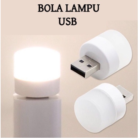 [ OBJ ] Lampu LED USB Mini /Lampu Baca Bulat