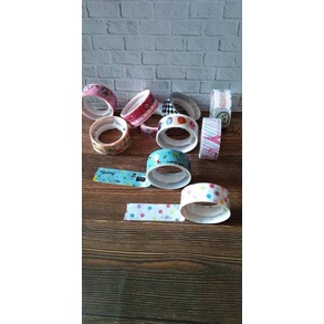 

☼ Isi 10 Pcs Solatip Fancy Isolasi Bergambar Lucu ㅨ