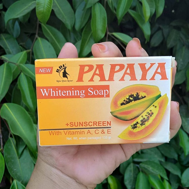 Jual RDL PAPAYA WHITENING SOAP 135 gr [Sabun Wajah] | Shopee Indonesia