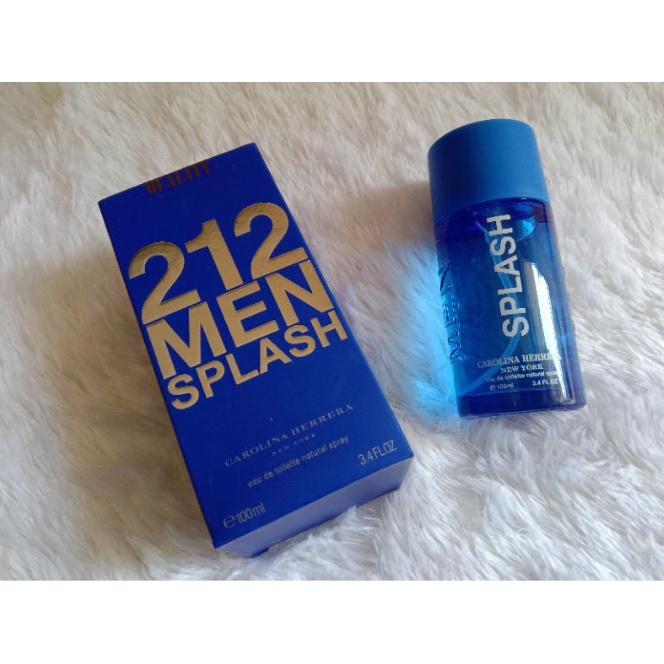 PARFUM PRIA 212 MEN SPLASH BLUE 100ML