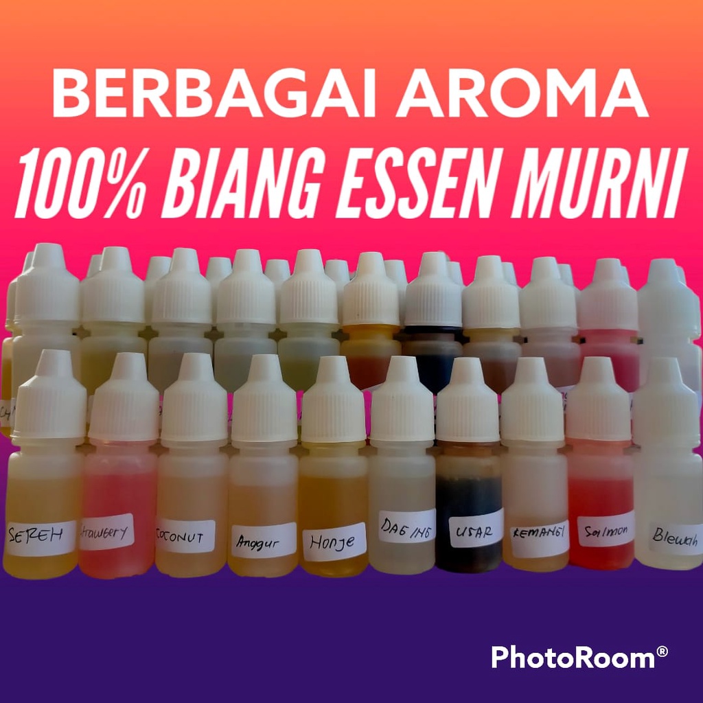 BIANG ESSEN MURNI 5ML BAHAN DASAR CAMPURAN ESSEN