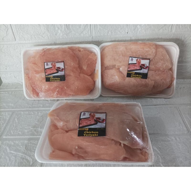 

Chiken Slice - Daging ayam Slice 500gr