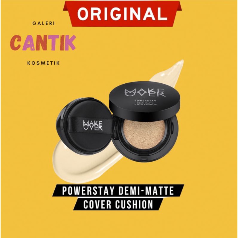 Makeover Powerstay Demi Matte Cover Cushion/Makeover Cushion Matte