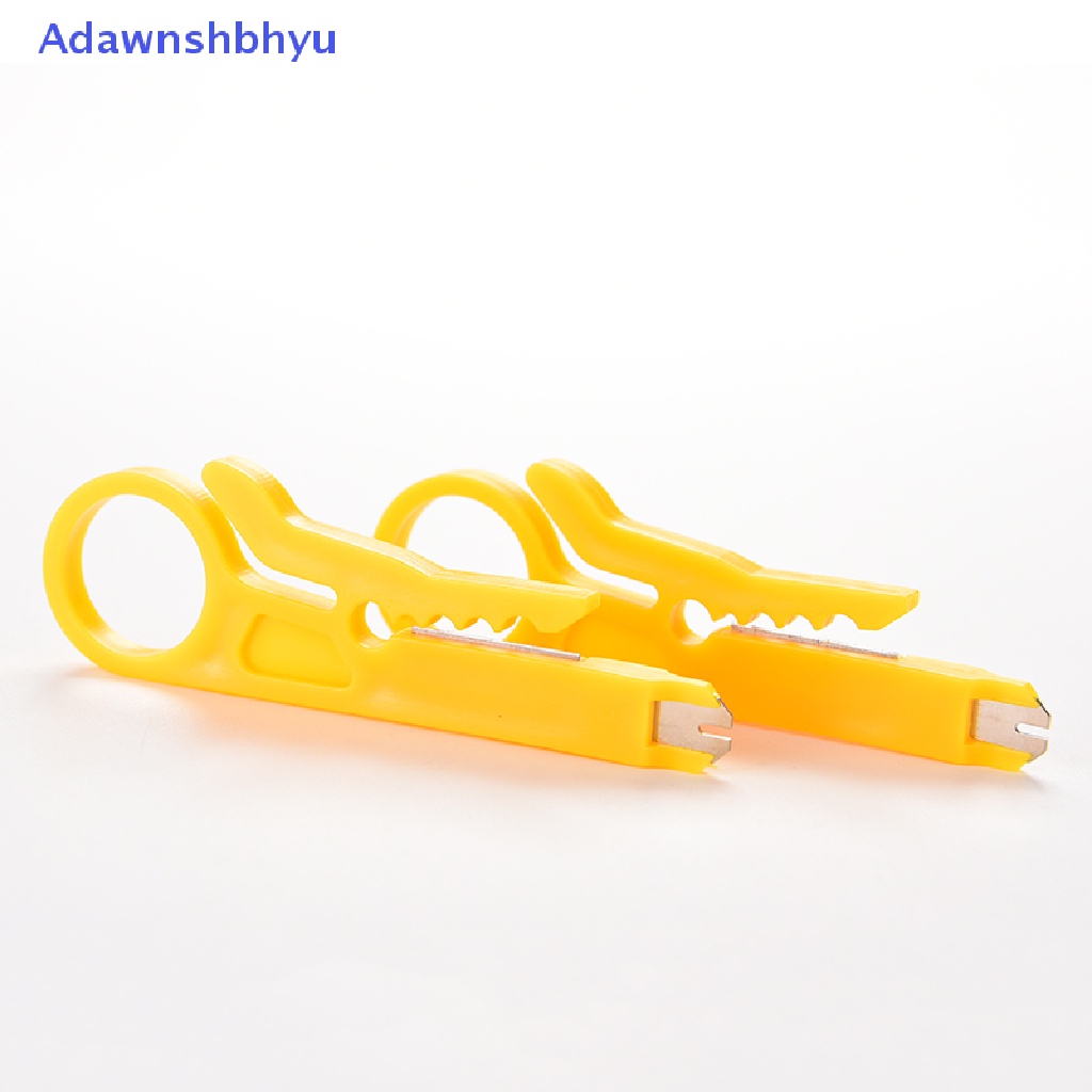 Adhyu Sambungan Jaringan Wire Punch Down Cutter Stripper Untuk RJ45 Cat5 Alat Kabel ID