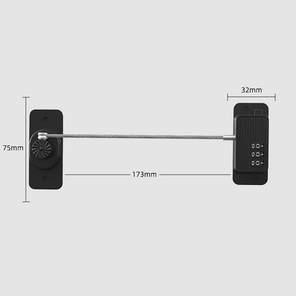 Lanfy Baby Safety Lock Protection Lock Child Proof Door Lock Anti Jepit Multi Fungsi Anti Pembukaan Kunci Pengaman Rumah Kunci Pengaman